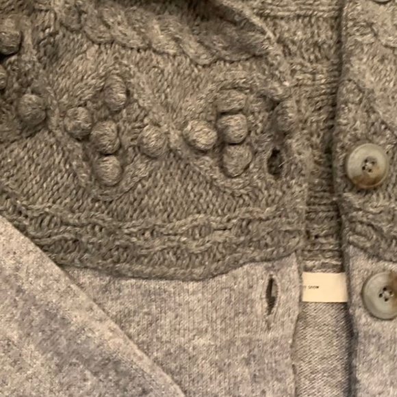 Anthropologie Sweater Gray - Picture 2 of 4